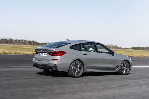 La BMW Série 6 Gran Turismo affiche une silhouette sportive