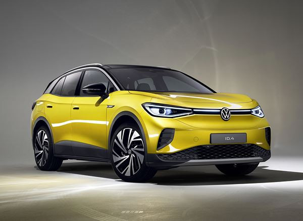 Le SUV intermédiaire Volkswagen ID.4 électrique affiche 520 km d'autonomie