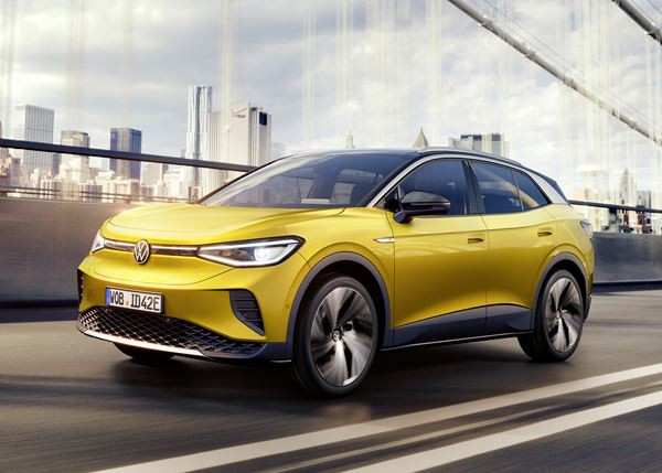 Le SUV intermédiaire Volkswagen ID.4 électrique affiche 520 km d'autonomie