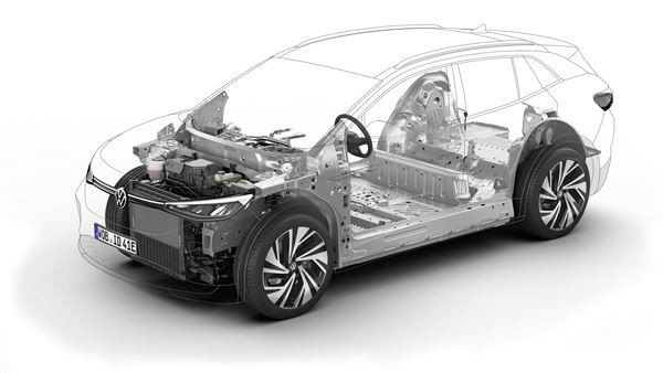 Le SUV intermédiaire Volkswagen ID.4 électrique affiche 520 km d'autonomie