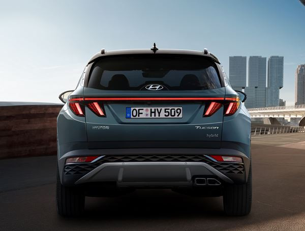 Le SUV Hyundai Tucson affiche un look avant-gardiste de SUV robuste