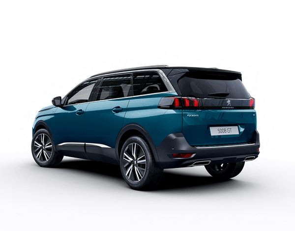 Le SUV sept places Peugeot 5008 s'offre une calandre sans cadre