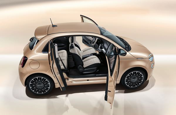 La Fiat 500 3 plus 1 embarque une motorisation électrique