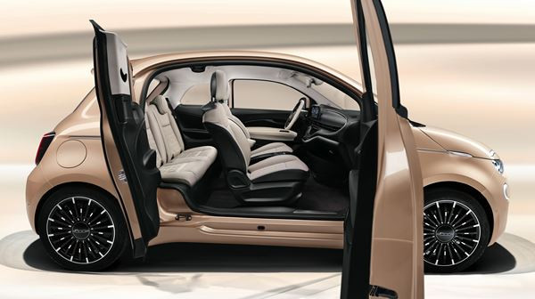 La Fiat 500 3 plus 1 embarque une motorisation électrique