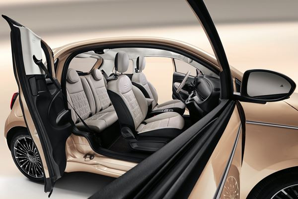 La Fiat 500 3 plus 1 embarque une motorisation électrique