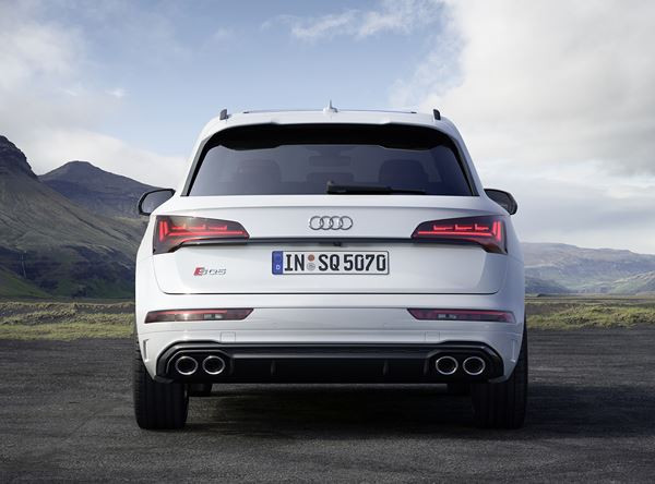 L'Audi SQ5 TDI à moteur 3L V6 diesel développe une puissance de 341 ch