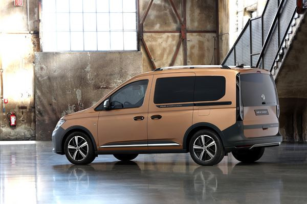 Le polyvalent Volkswagen Caddy est axé sur la fonctionnalité