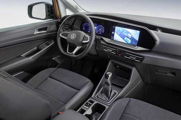 Le polyvalent Volkswagen Caddy est axé sur la fonctionnalité