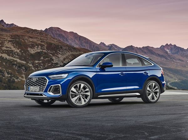 Le SUV coupé Audi Q5 Sportback adopte une lunette arrière inclinée