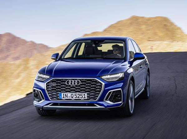 Le SUV coupé Audi Q5 Sportback adopte une lunette arrière inclinée