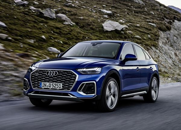 Le SUV coupé Audi Q5 Sportback adopte une lunette arrière inclinée