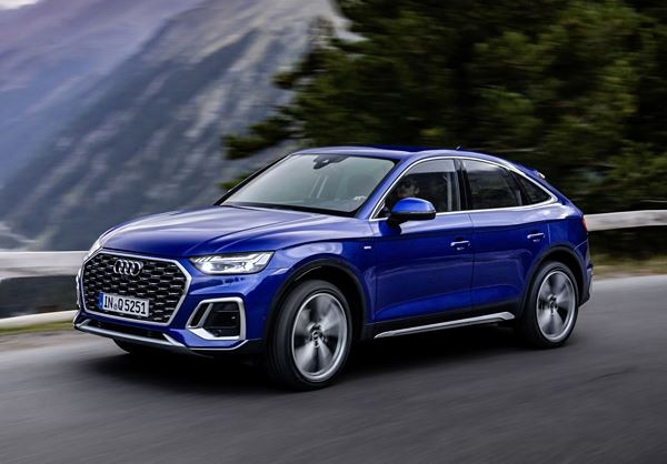 Le SUV coupé Audi Q5 Sportback adopte une lunette arrière inclinée