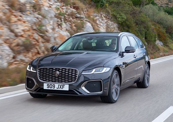 Le break Jaguar XF Sportbrake reçoit un design extérieur affirmé