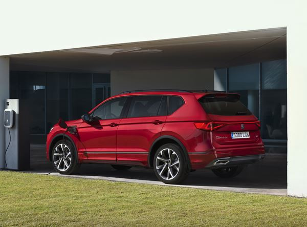 La Seat Tarraco hybride rechargeable offre une autonomie électrique de 46 km