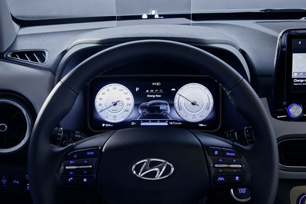 Le SUV urbain Hyundai Kona Electric adopte une calandre fermée