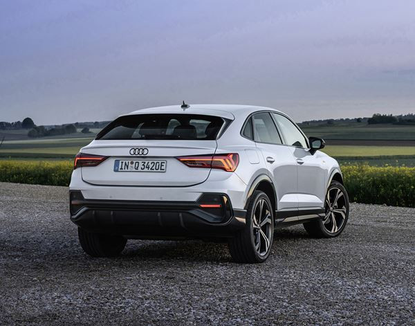 L’Audi Q3 Sportback 45 TFSI e rechargeable affiche une autonomie électrique de 50 km