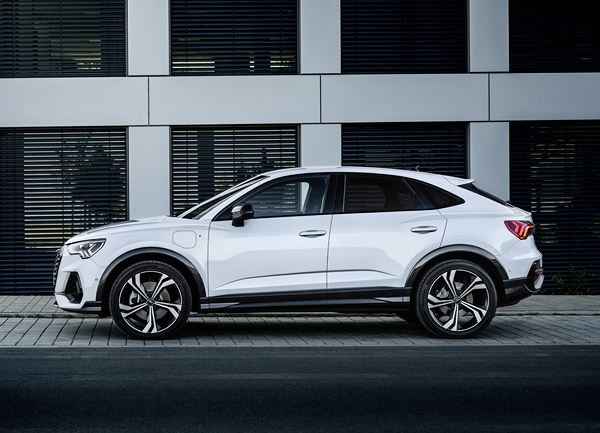 L’Audi Q3 Sportback 45 TFSI e rechargeable affiche une autonomie électrique de 50 km