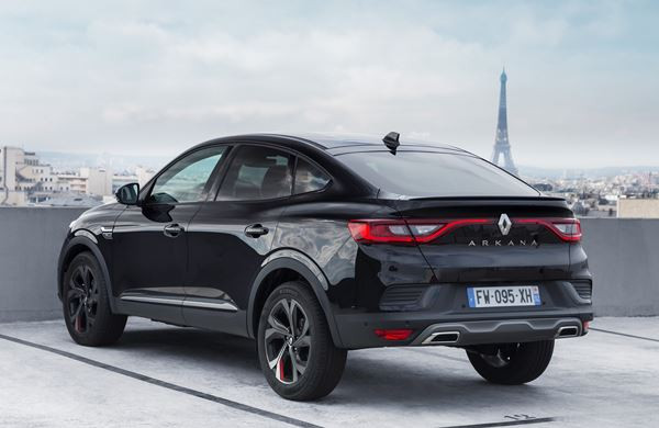 Renault Arkana: un SUV coupé de dimensions compactes à l'allure sportive