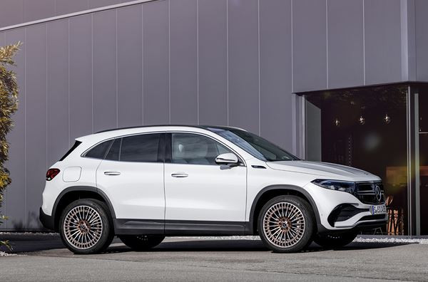 Mercedes EQA: un SUV compact électrique doté d'une autonomie de 399-426 kilomètres