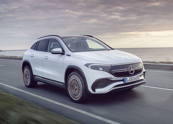 Mercedes EQA: un SUV compact électrique doté d'une autonomie de 399-426 kilomètres