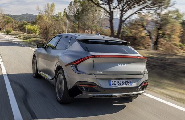 Kia EV6: un crossover électrique affichant plus de 510 km d'autonomie