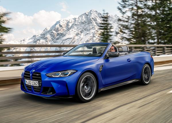 La sportive décapotable BMW M4 Competition M xDrive Cabriolet délivre 510 ch
