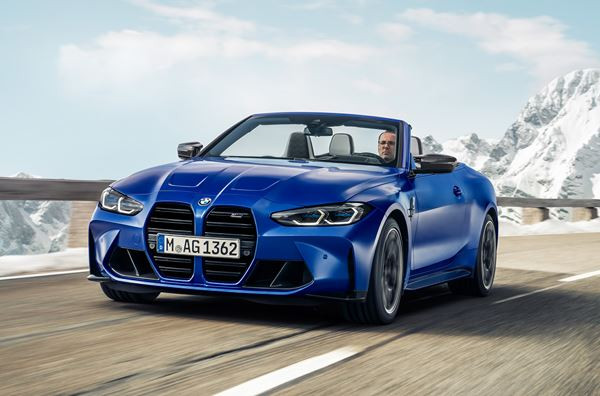La sportive décapotable BMW M4 Competition M xDrive Cabriolet délivre 510 ch