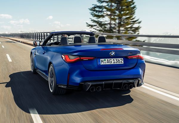 La sportive décapotable BMW M4 Competition M xDrive Cabriolet délivre 510 ch