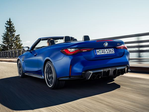 La sportive décapotable BMW M4 Competition M xDrive Cabriolet délivre 510 ch