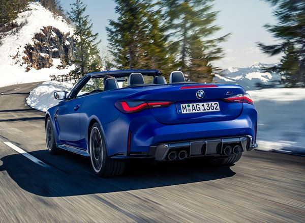 La sportive décapotable BMW M4 Competition M xDrive Cabriolet délivre 510 ch