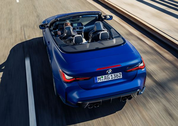 La sportive décapotable BMW M4 Competition M xDrive Cabriolet délivre 510 ch
