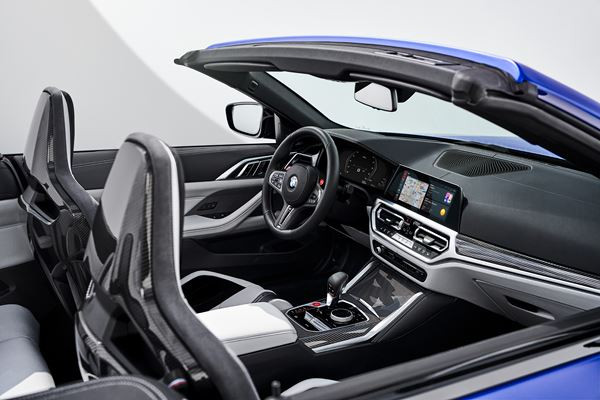 La sportive décapotable BMW M4 Competition M xDrive Cabriolet délivre 510 ch