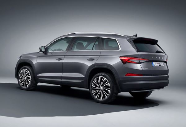 Le SUV familial Skoda Kodiaq légèrement retouché en approche