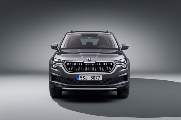 Le SUV familial Skoda Kodiaq légèrement retouché en approche