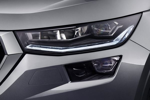 Le SUV familial Skoda Kodiaq légèrement retouché en approche