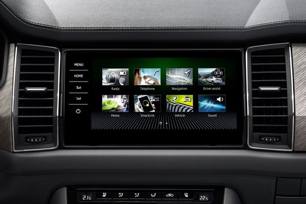 Le SUV familial Skoda Kodiaq légèrement retouché en approche