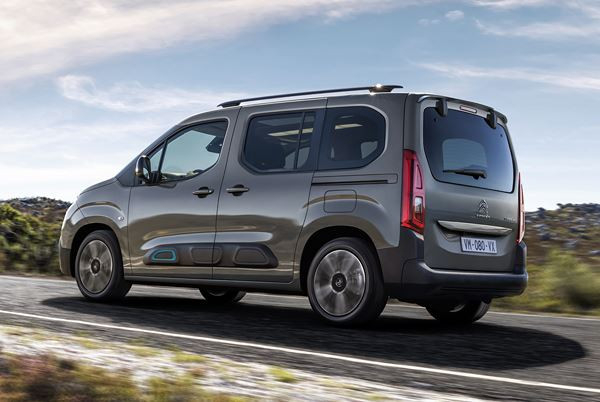 Le ludospace Citroën ë-Berlingo électrique affiche une autonomie WLTP de 280 km