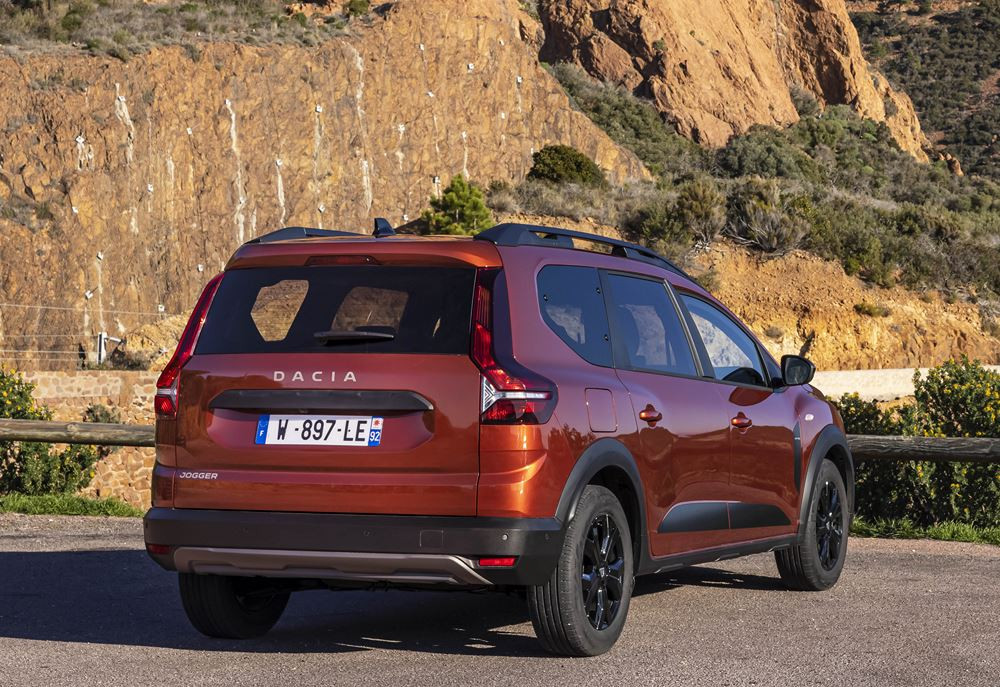 Le véhicule familial Dacia Jogger offre jusqu’à 7 places