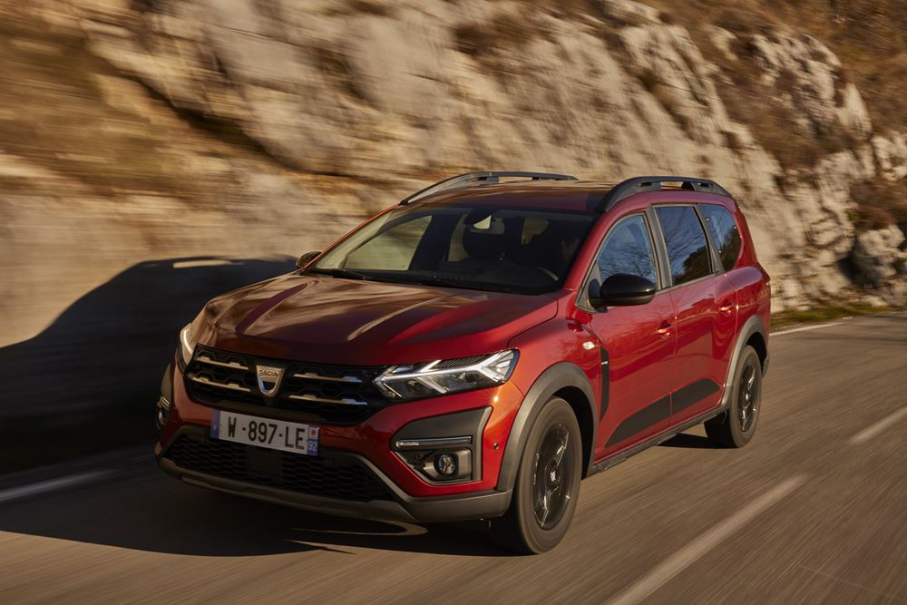 Le véhicule familial Dacia Jogger offre jusqu’à 7 places