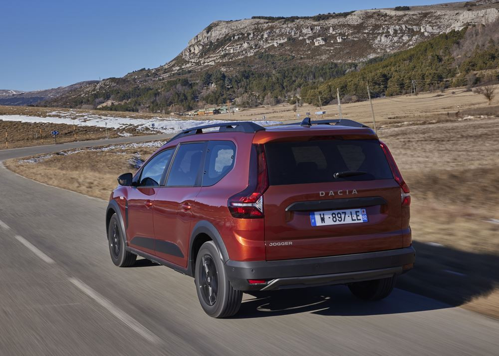 Le véhicule familial Dacia Jogger offre jusqu’à 7 places