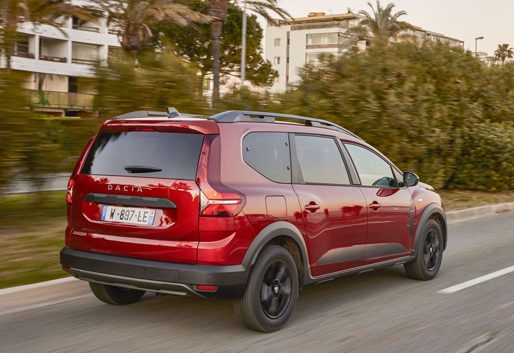 Le véhicule familial Dacia Jogger offre jusqu’à 7 places