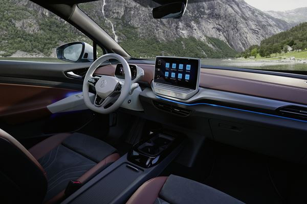 Le SUV coupé électrique Volkswagen ID.5 affiche un design expressif