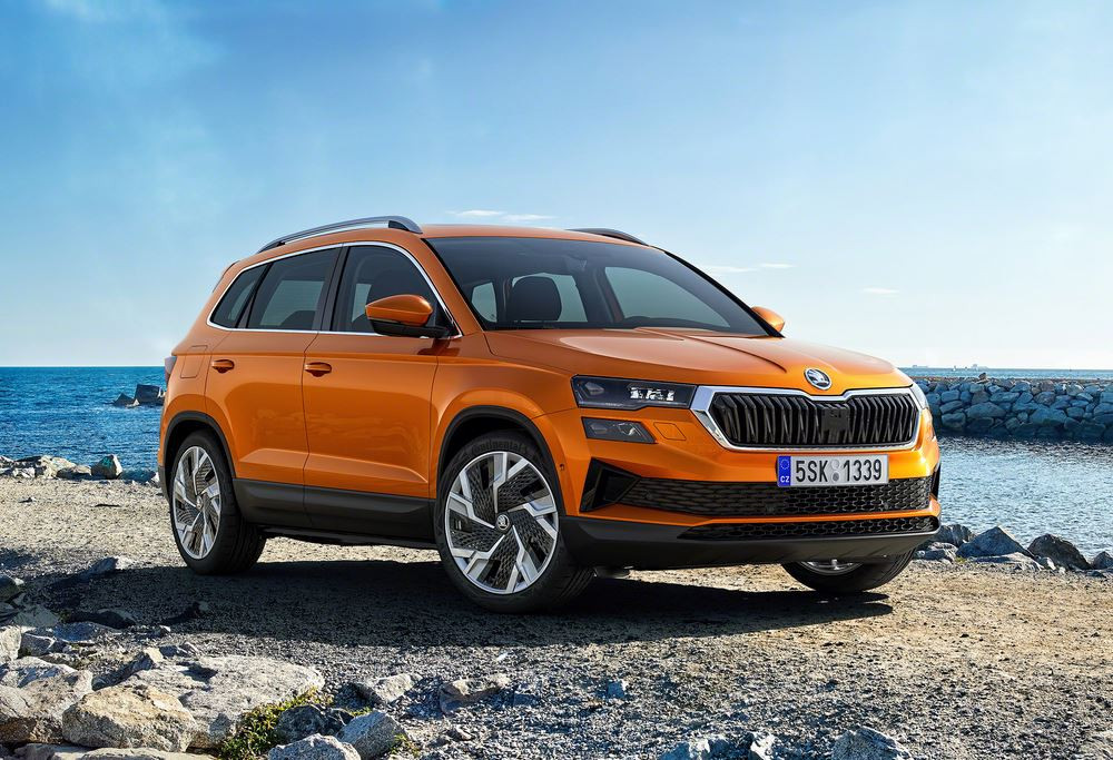Le SUV compact Skoda Karoq adopte un langage stylistique plus raffiné