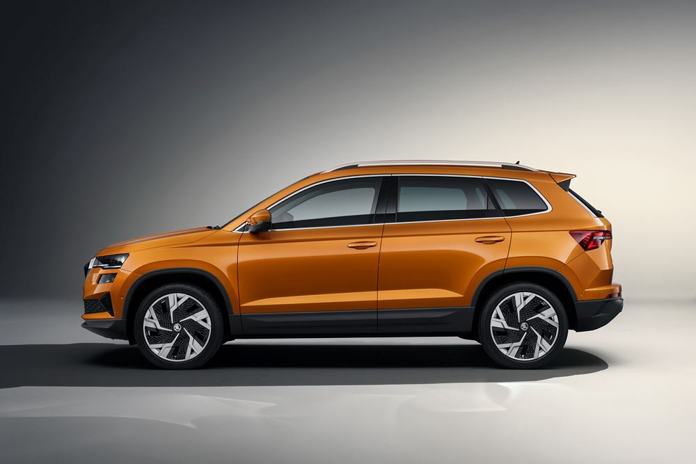 Le SUV compact Skoda Karoq adopte un langage stylistique plus raffiné