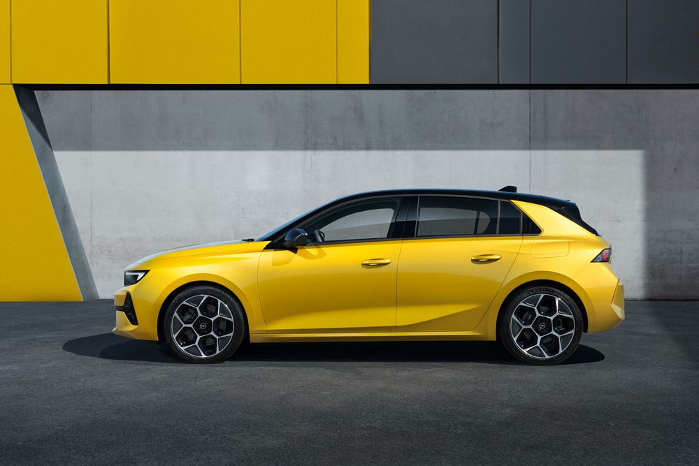 L'Opel Astra de sixième génération affiche un style dynamique
