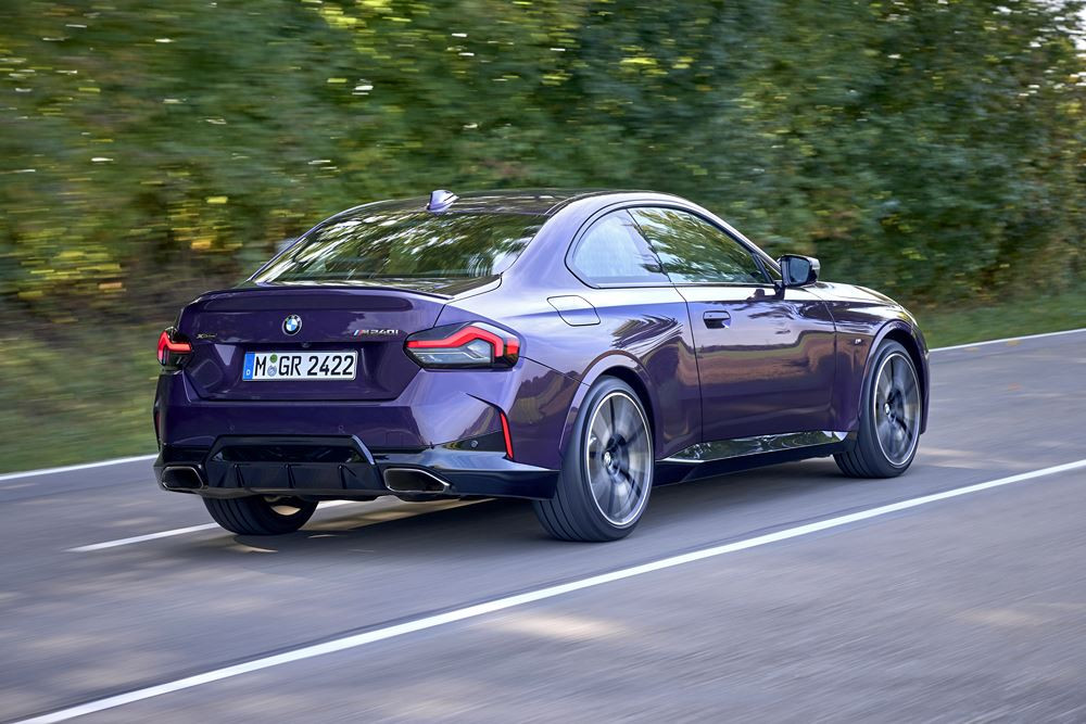 BMW Série 2 Coupé : un concentré de sportivité sous une robe athlétique