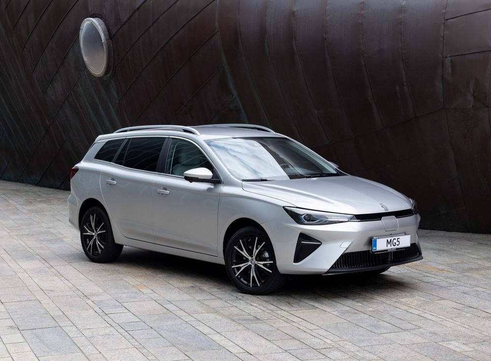 Le break électrique de taille intermédiaire MG5 offre une autonomie de 400 km