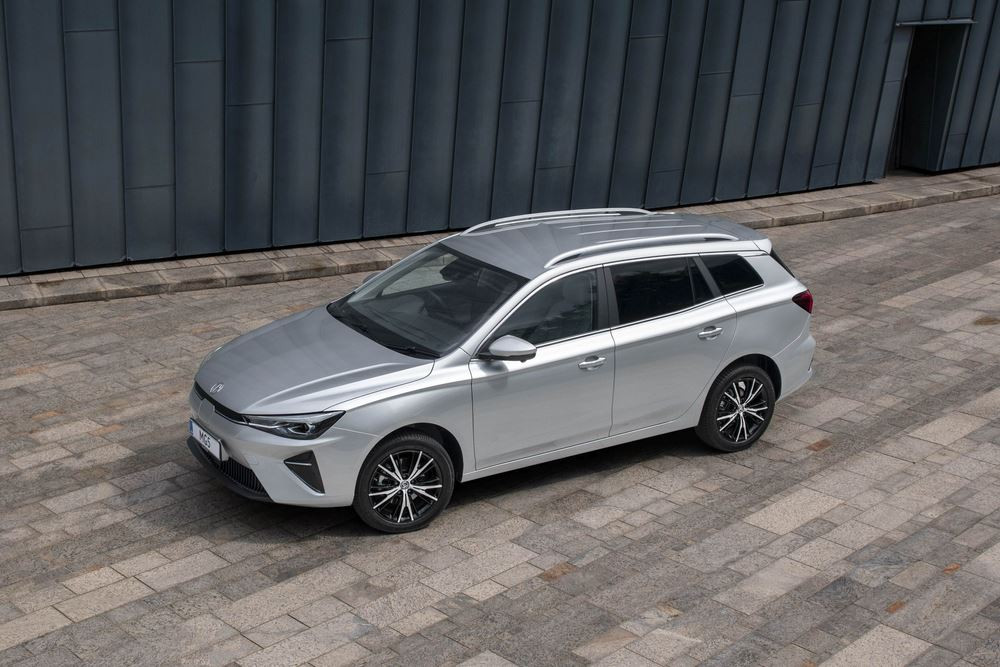 Le break électrique de taille intermédiaire MG5 offre une autonomie de 400 km