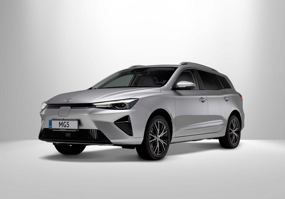 Le break électrique de taille intermédiaire MG5 offre une autonomie de 400 km