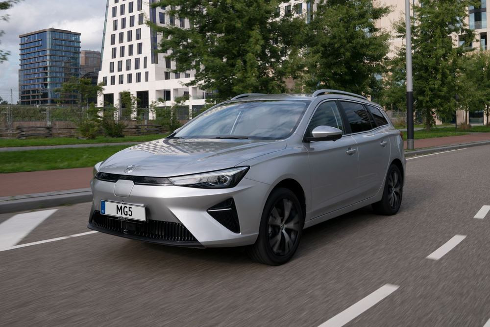 Le break électrique de taille intermédiaire MG5 offre une autonomie de 400 km